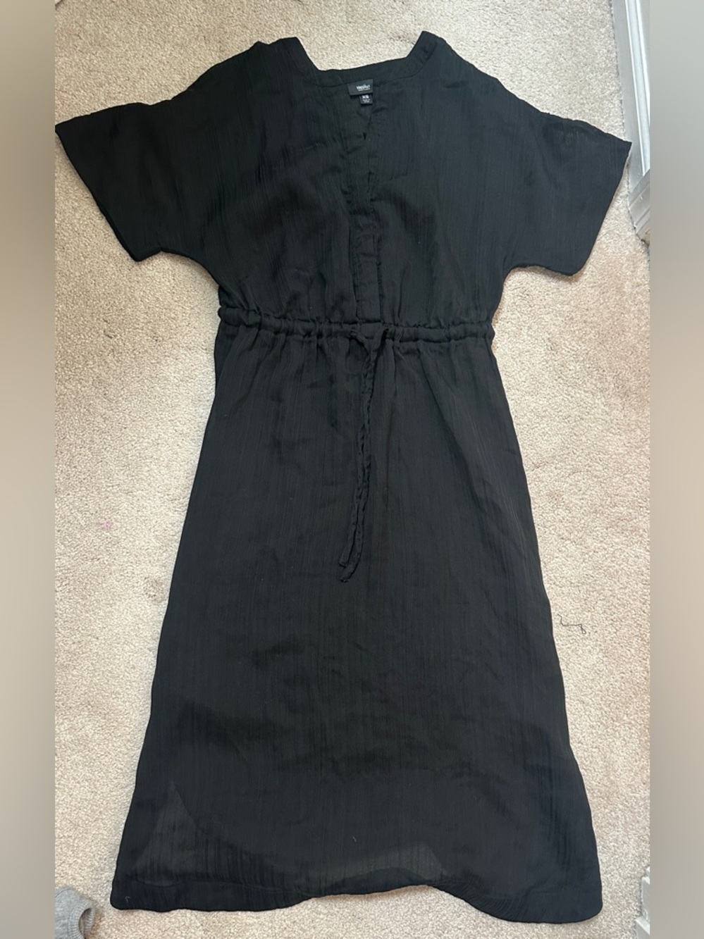 Mossimo Sheer Black Dress
